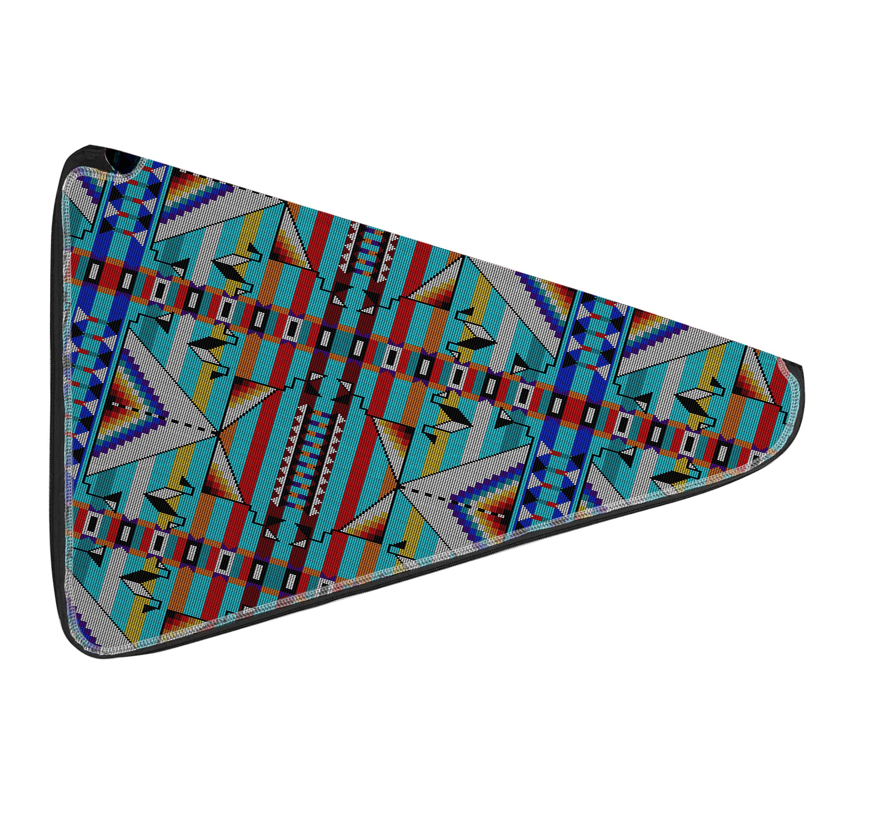 27 Inch Fan Case - Medicine Blessing Turquoise