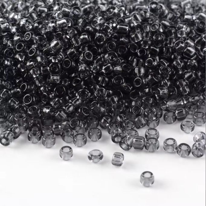 Seed Beads Size 11/0 - Sheer Slate