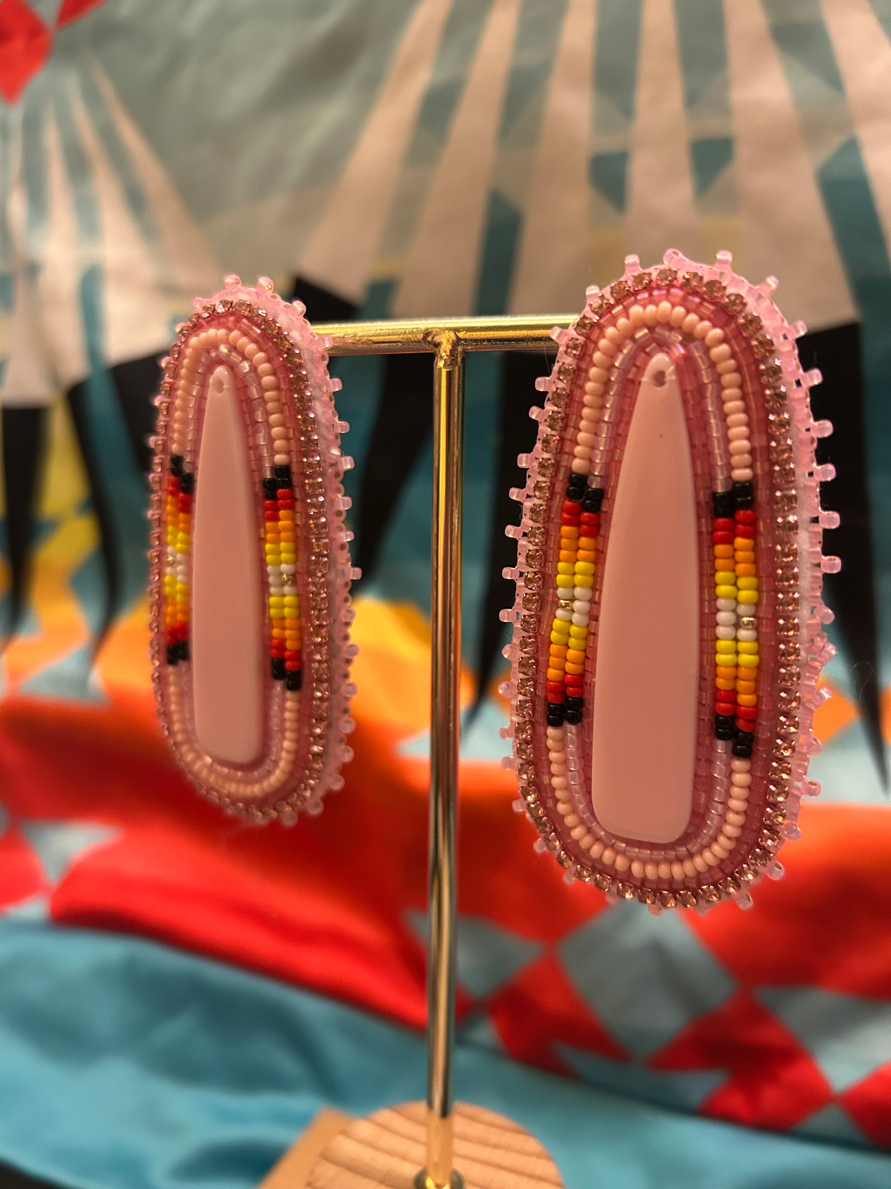 Karin Moen Pink Dawn Earrings