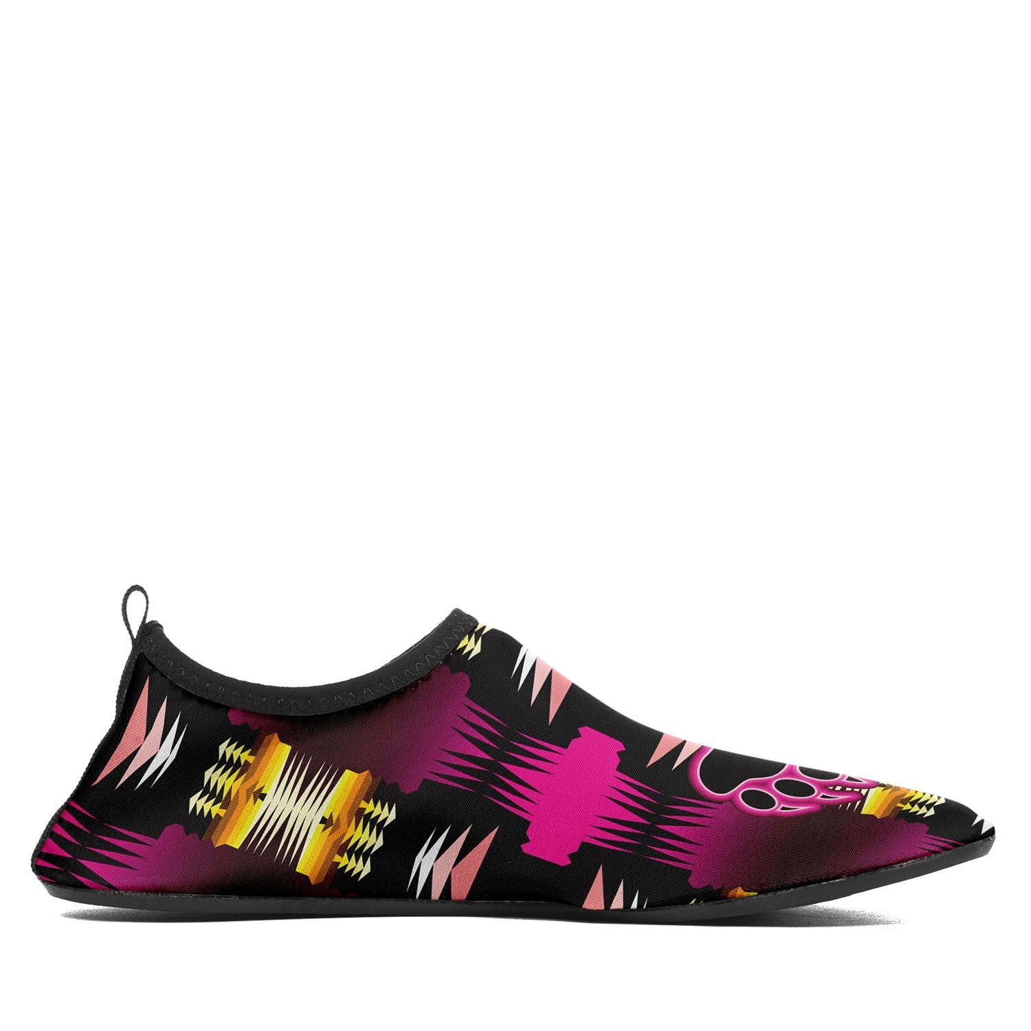 Kids Midnight Sage Pink Bearpaw Sockamoccs Slip On Shoes