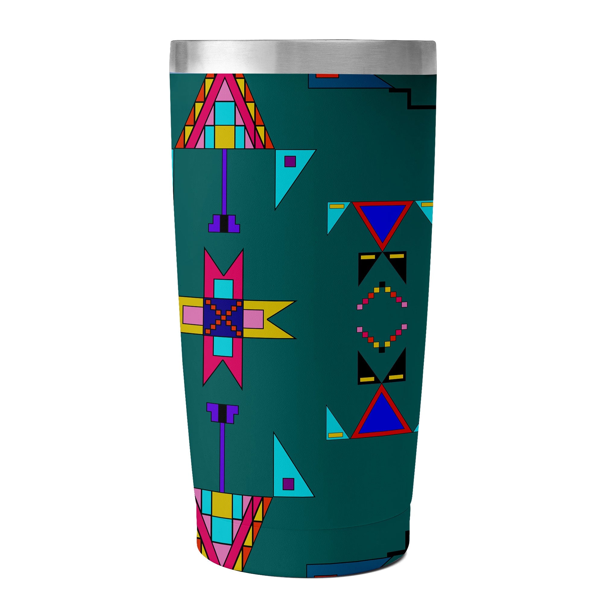 Enemy Territory Teal 15OZ Tumbler