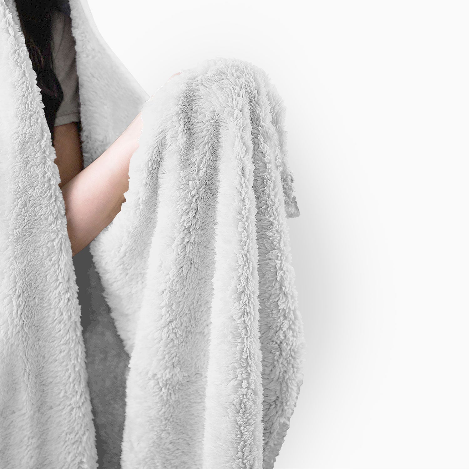 Prairie Plains Spirit Midnight Purple Hooded Blanket