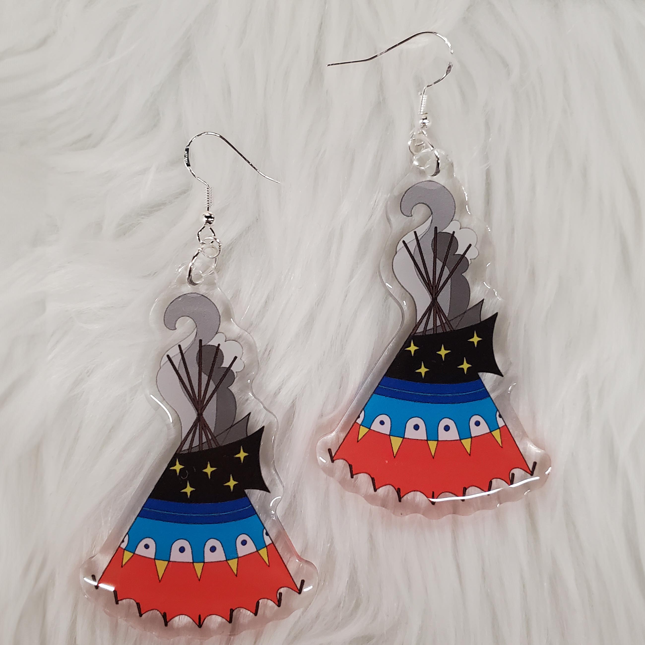 Ledger Tipi Earrings