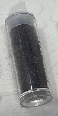 Seed Beads Size 11/0 - Sheer Noir