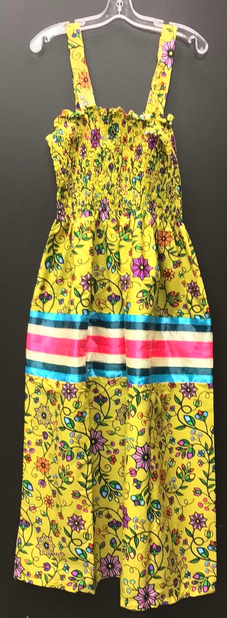 prairie paintbrush yellow ribbon dress