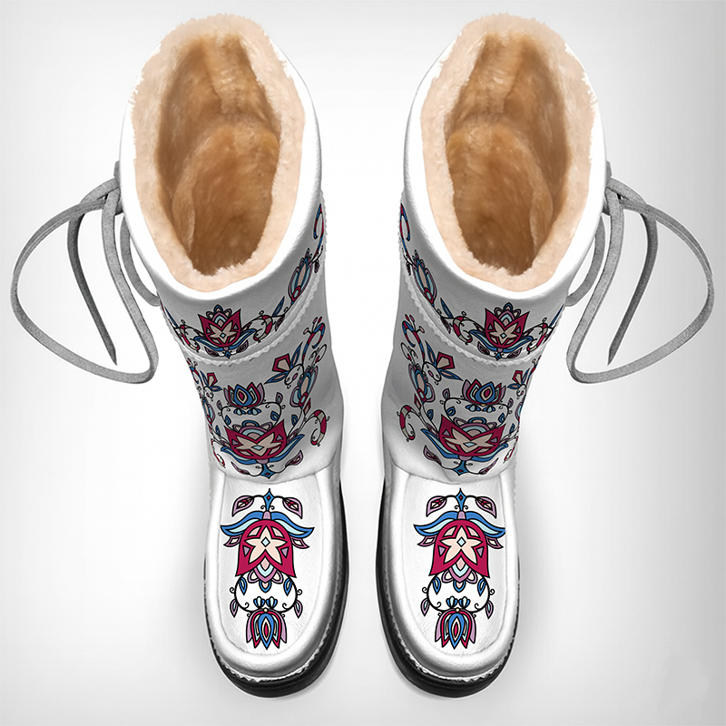 Northern Ember Real Leather MocLux Tall