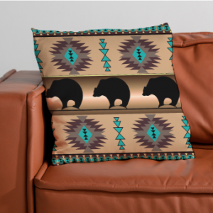 Geometric Throw Cushion