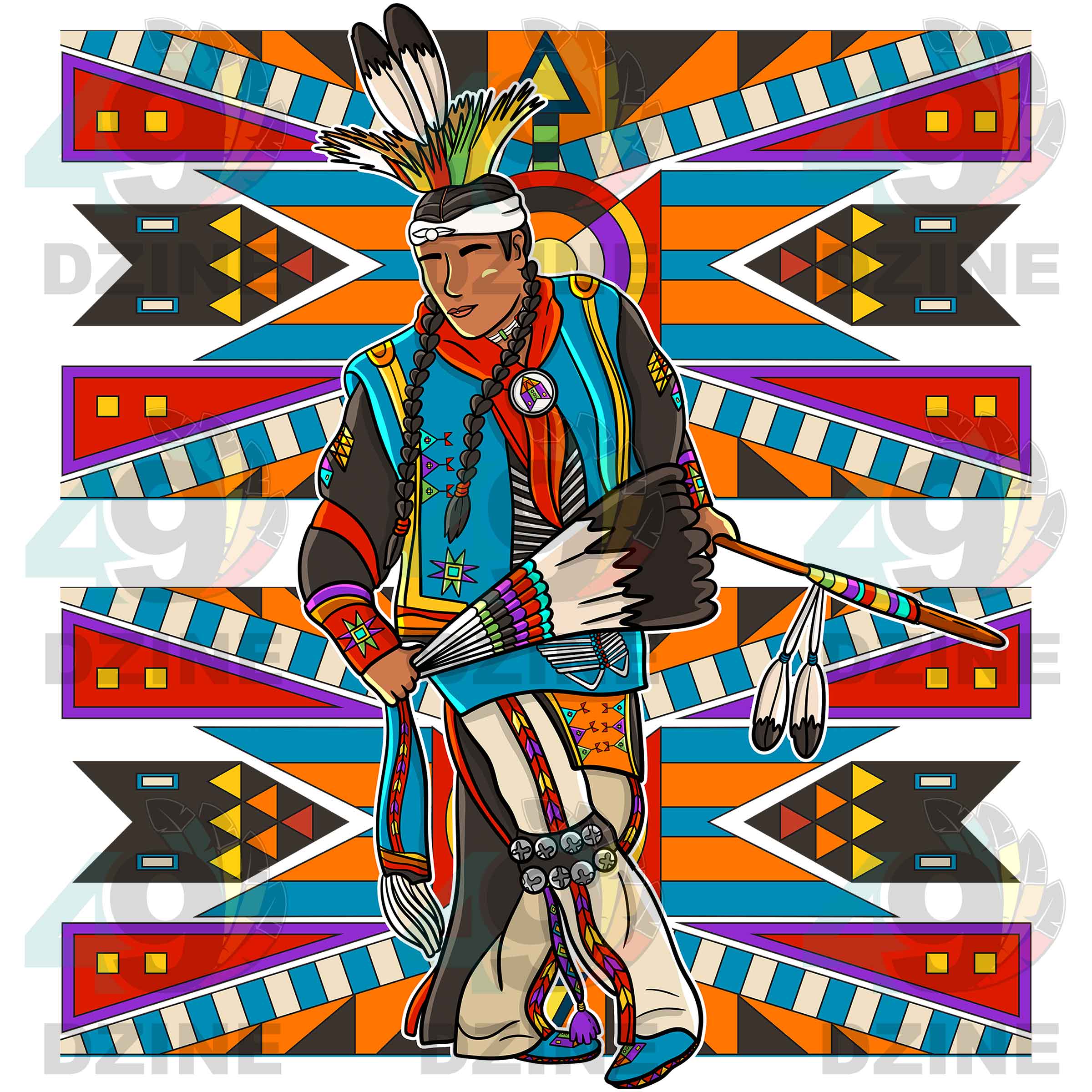 Men's Southern Straight Dancer Hoodies