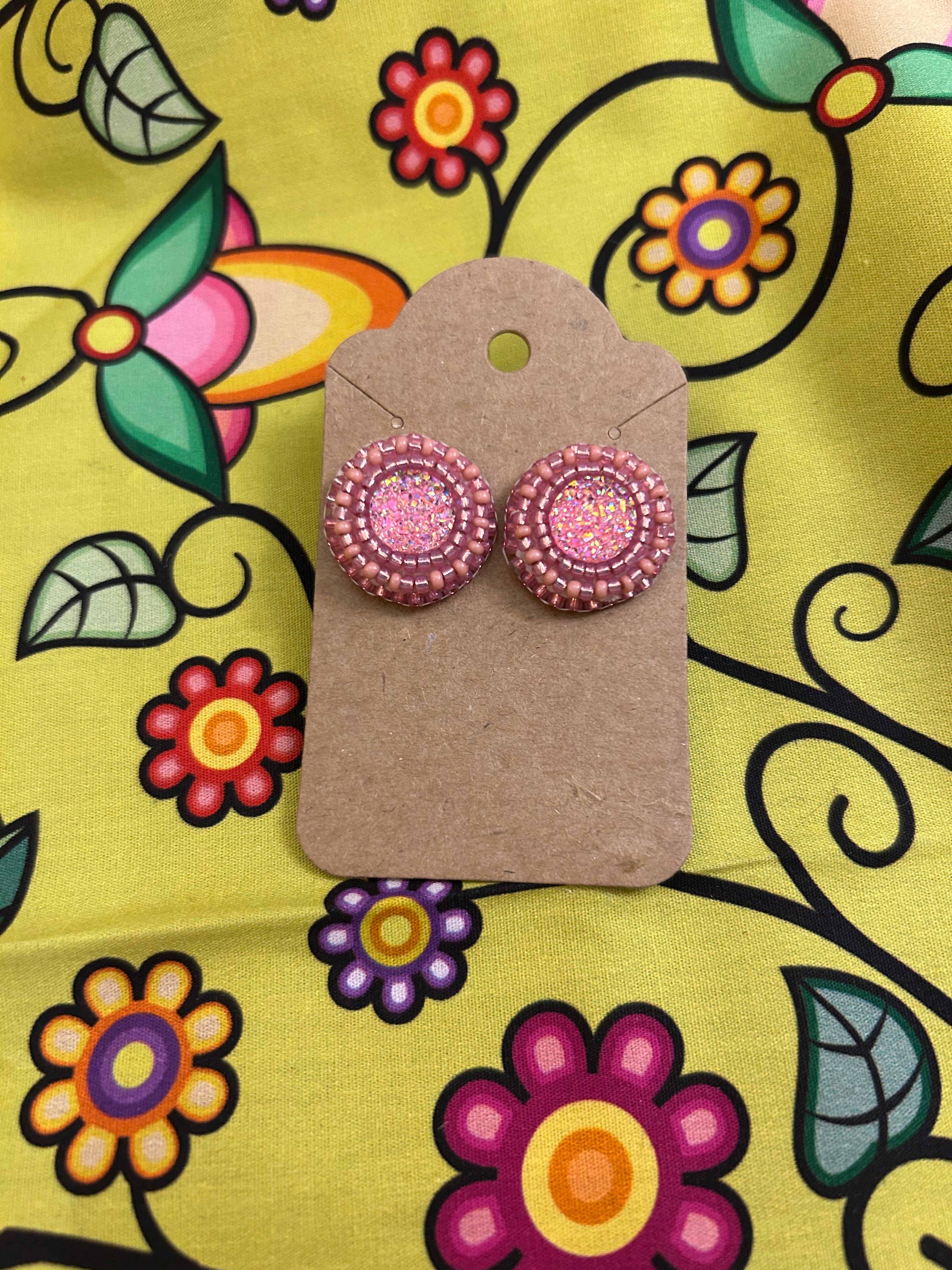 Karin Moen Round Mini Earrings