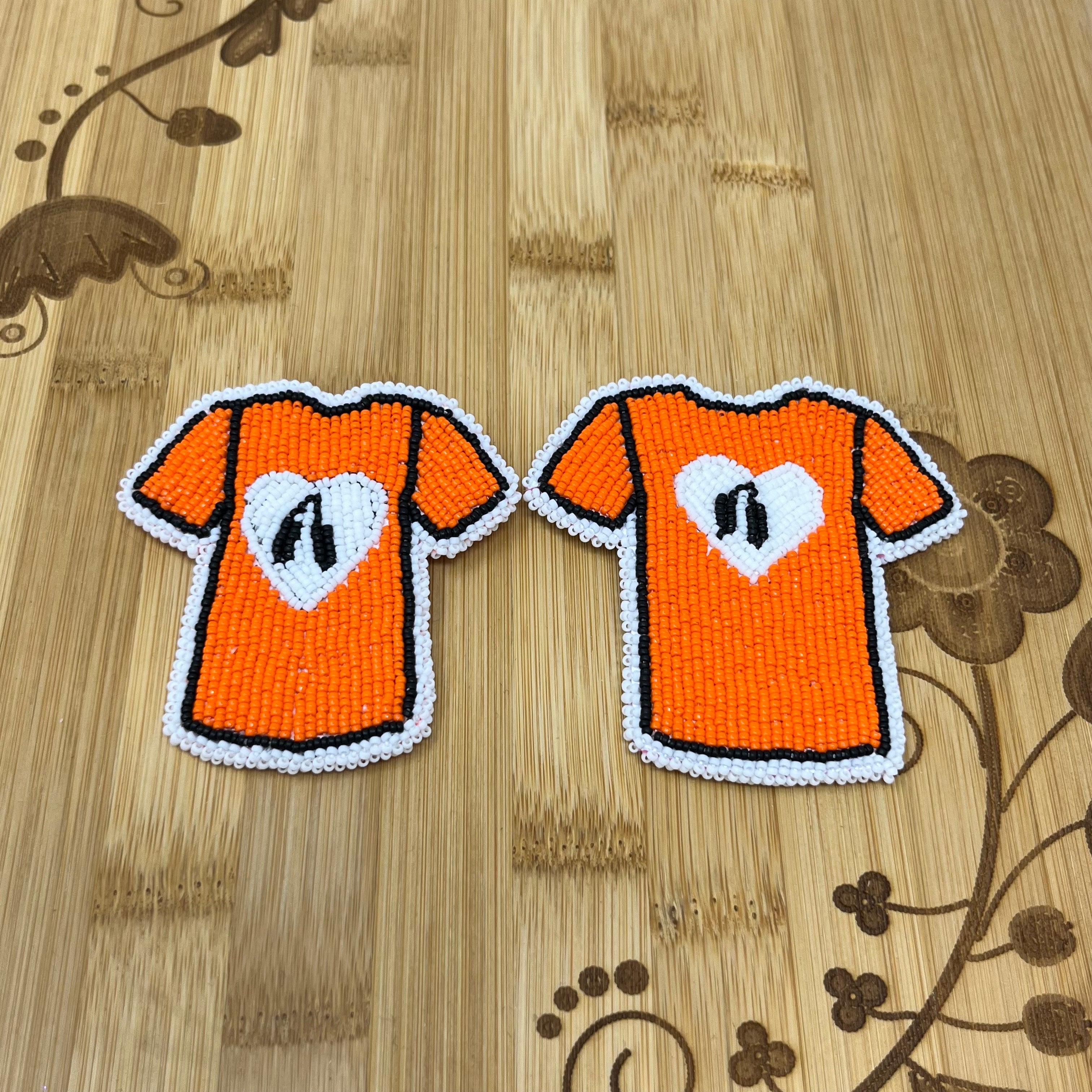 Danielle Redgun Every Child Matters Orange Shirt Pin