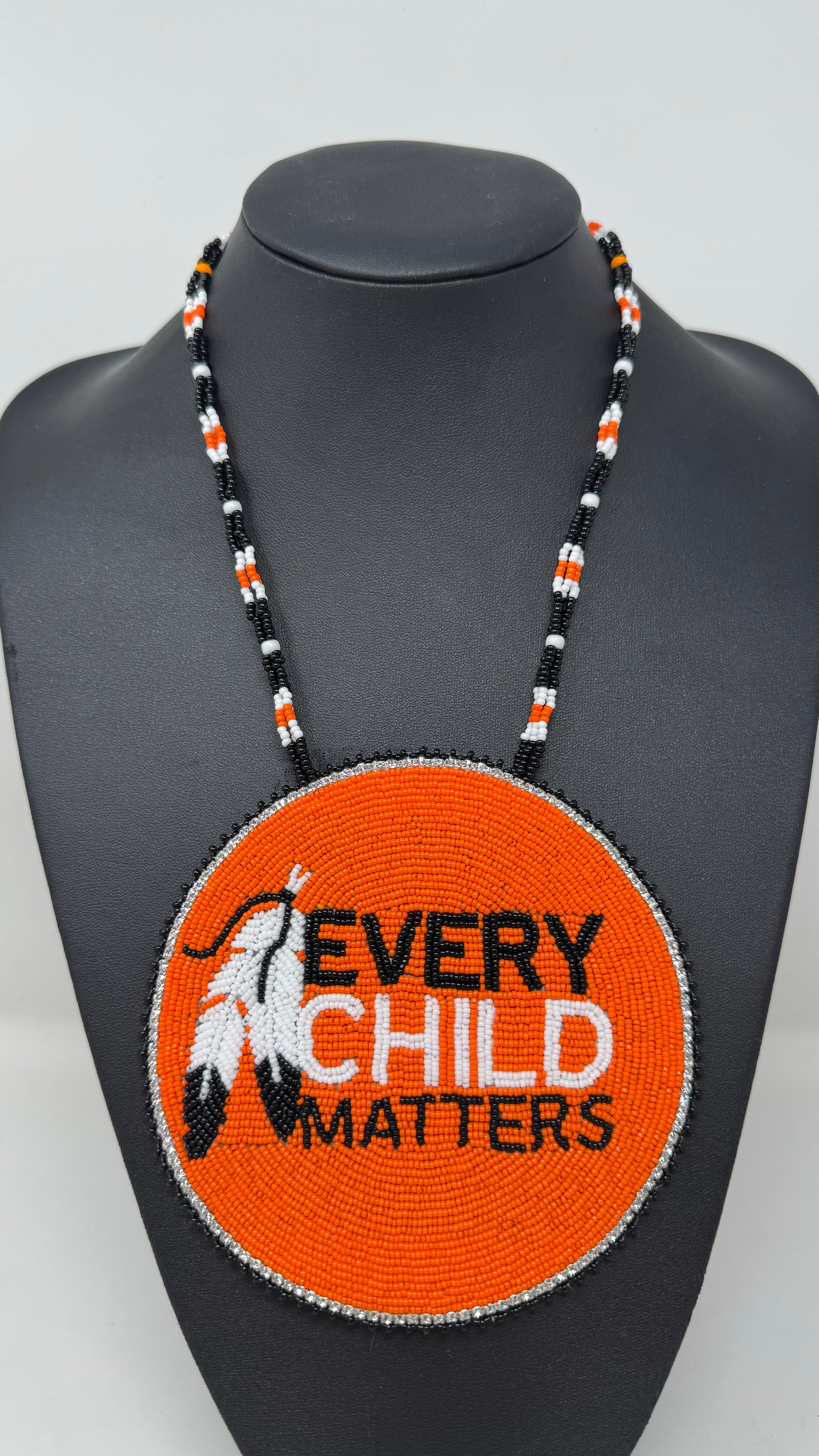 Danielle Redgun Every Child Matters Beaded Medallion 2