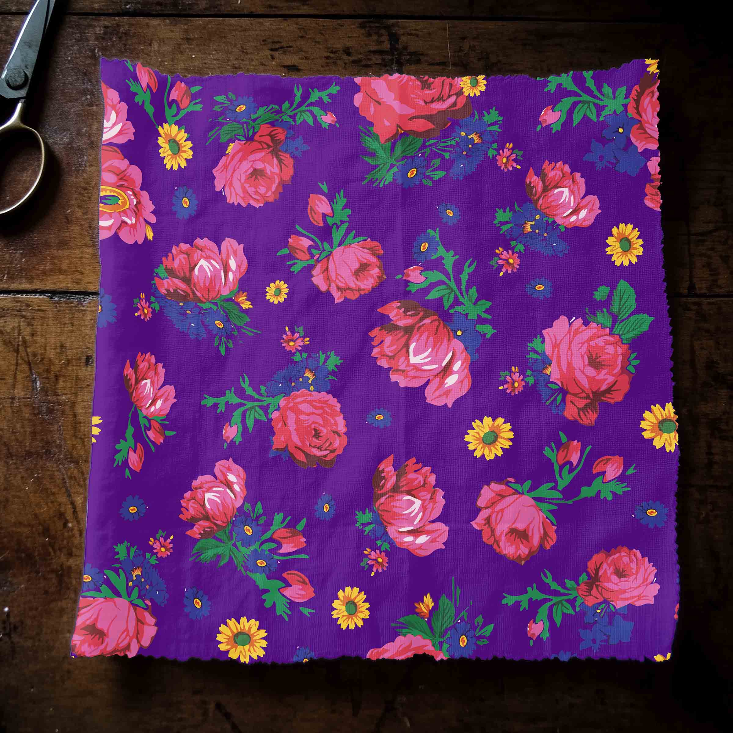 Kokum Ceremony Lavender Cotton Poplin