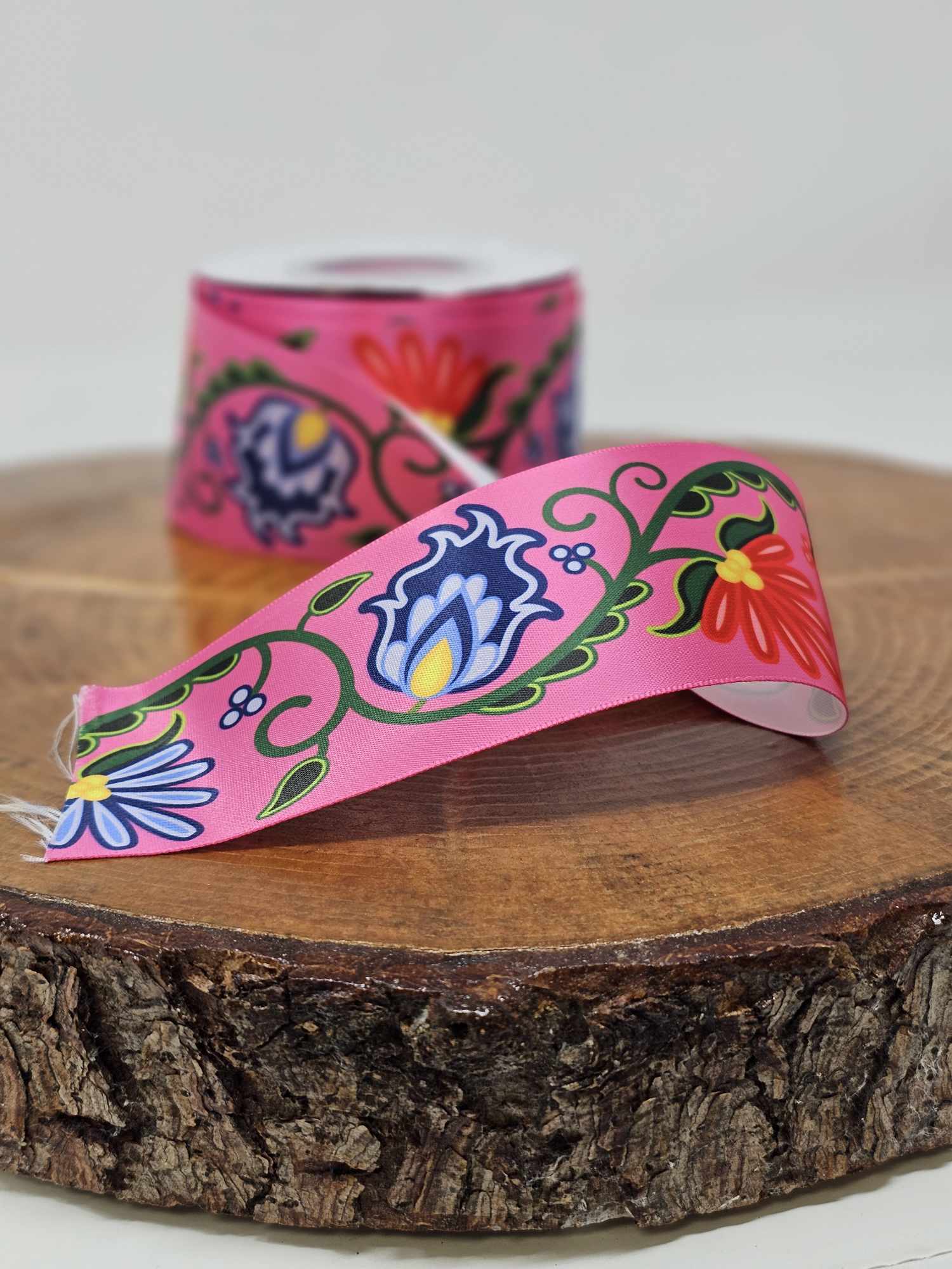 River Fire Printed Ribbon