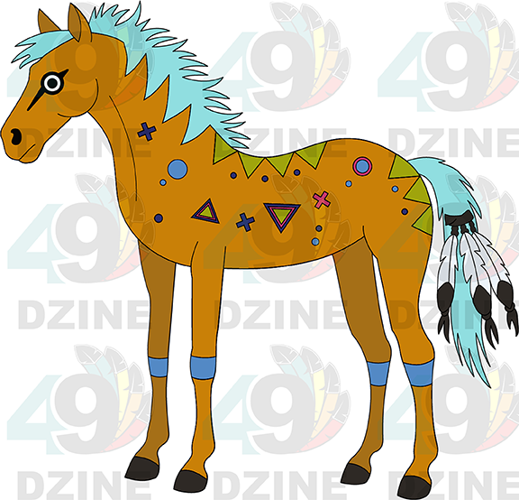 Horse 18 Transfer (Various Sizes)