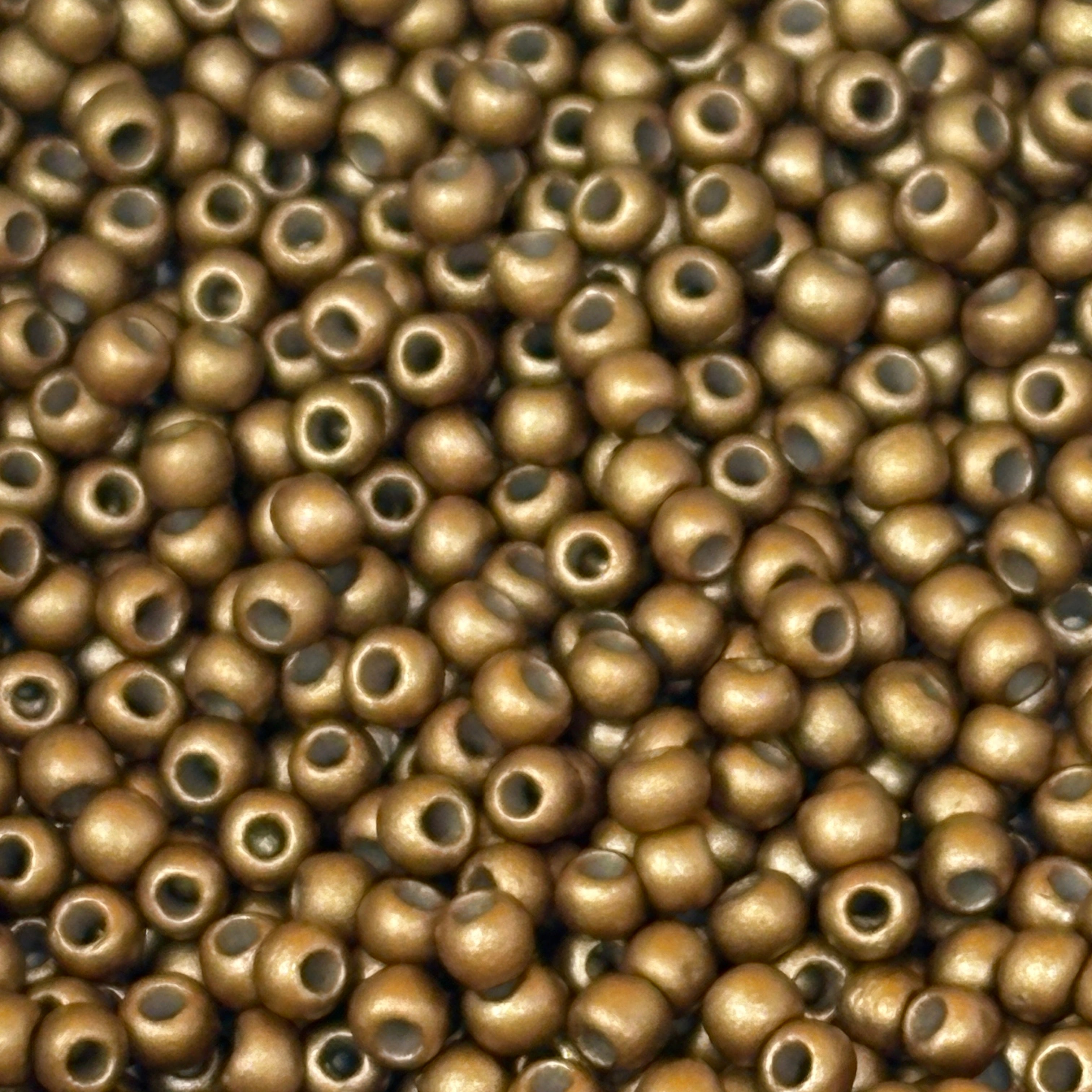 Seed Beads Size 11/0 - Copper