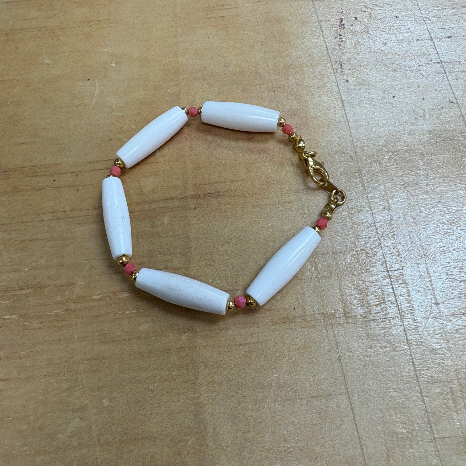 Kida Luttrell Bone Pipe Bracelet