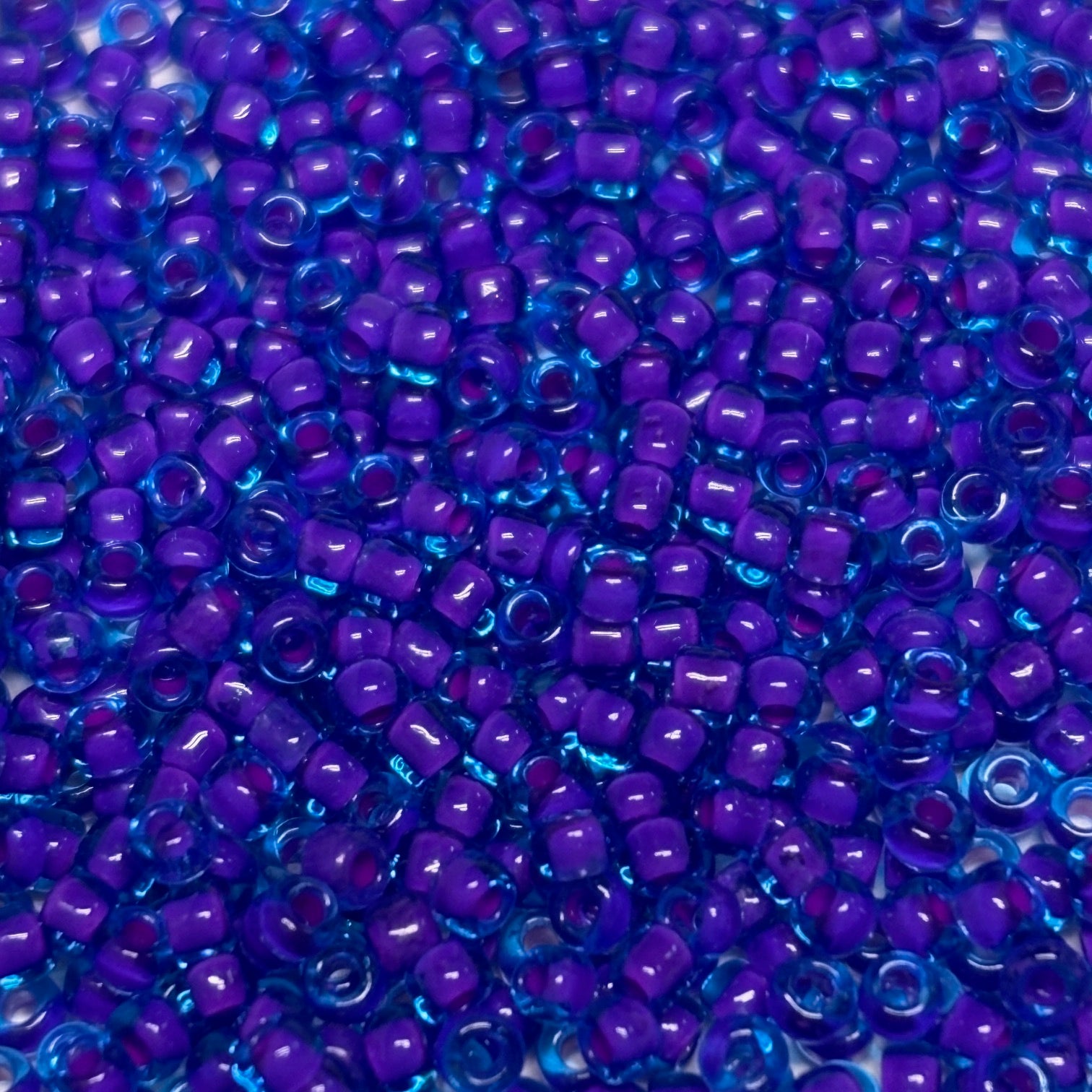 Two Tone Seed Beads Size 11/0 - Midnight Walk