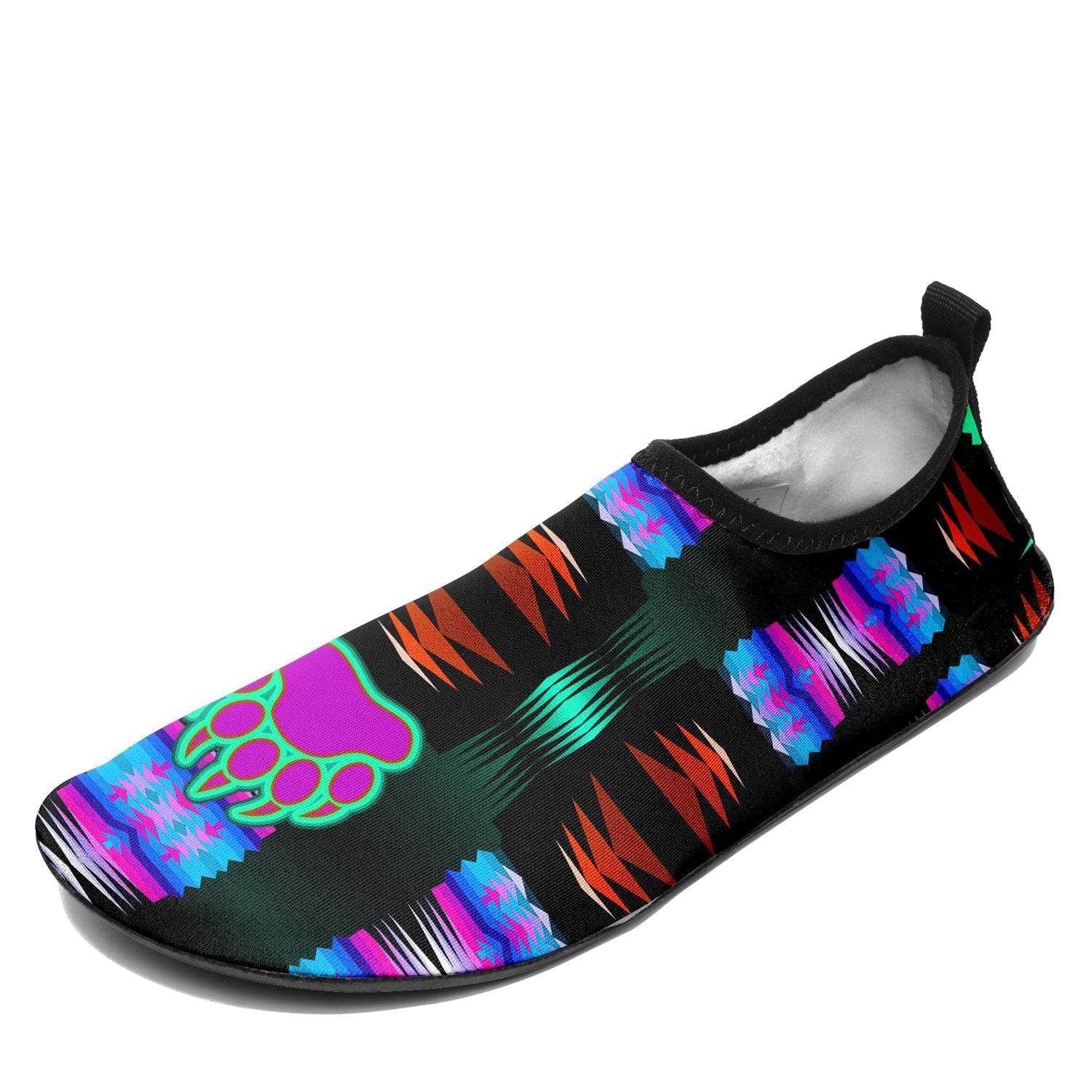 Kids Purple Midnight Bearpaw Sockamoccs Slip On Shoes